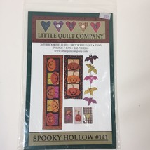 Spooky Hollow Quilt Pattern 16&quot; x 38&quot; Little Quilt Company Applique - £10.27 GBP