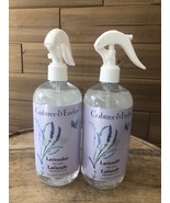 (2) Crabtree &amp; Evelyn Lavender Linen Spray Mist Fragrance 16.9oz ea - $34.95