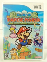 Super Paper Mario Nintendo Wii Game 2007 - Complete w/ Instruction Booklet - £22.73 GBP