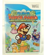 Super Paper Mario Nintendo Wii Game 2007 - Complete w/ Instruction Booklet - £22.82 GBP