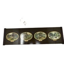 Vintage Jasco Currier &amp; Ives 4 Seasons Deluxe Electric Food Warming Tray... - £18.56 GBP