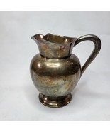 Vintage 1950s Reed &amp; Barton Silverplate Water Drink Pitcher 5460 - £21.46 GBP