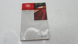 Owners Manual 2013 Toyota Camry - £35.54 GBP