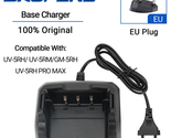 5RH US/EU Charger Desktop Base Walkie Talkie UV 5RH UV-5RM GM-5RH Two Wa... - $13.55