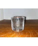 Vintage Iittala Kuusi Finland Heavy Crystal Glass Votive Candle Holder F... - $28.72 CAD