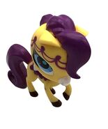 Littlest Pet Shop LPS Sweet Delights Yellow Purple Pony Horse W/ Blue Ey... - $4.95