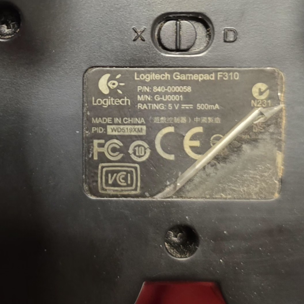 Logitech F310 (940-000110) Gamepad PC Item image 3