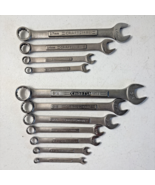 11pc Craftsman Combination Wrench Set Mixed Metric and SAE Lot - $39.94 CAD