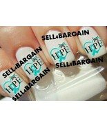 Teal Ribbon Hope Ovarian Cancer Butterfly》Nail Art Decals - $9.16