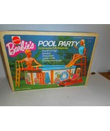 Vintage Mattel 1973 Barbie&#39;s Pool Party with Box No. 7795 missing a few ... - £25.59 GBP