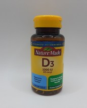 Nature Made Vitamin D3, 100 Softgels, Vitamin D 1000 IU (25 mcg) Exp 11/2025 - $11.61
