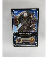 Warhammer Combat Card Brother Adremo Ultramarines Judiciar DLC Code - $17.81