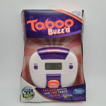 NEW Hasbro Taboo Buzz&#39;d Electronic HandHeld Fast-Pass Party Game 1000 Words  - £17.47 GBP