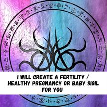 I will create an extremely powerful custom fertility, pregnancy baby sigil - £24.34 GBP+