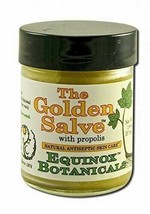 NEW Equinox The Golden Salve with Propolis Natural Antiseptic Skin Care 1 Ounce - £18.37 GBP