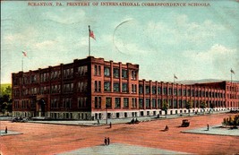 Vintage POSTCARD-INTERNATIONAL Correspondence School Printery, Scranton, Pa BK48 - £3.01 GBP