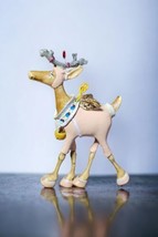 Paitence Brewster Mackenzie Childs Dash Away Mini Cupid Reindeer Brooch Pin HTF - £39.68 GBP