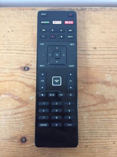 Vizio XRT122 OEM HDTV Remote Control Amazon Netflix I Heart Radio Short Cuts - $12.99