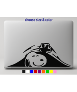 SNOOPY PEEKING Peanuts Vinyl Decal Wall Car Truck Sticker CHOOSE SIZE COLOR - €2,89 EUR+