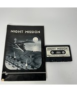 Vtg TEXAS INSTRUMENTS TI-99/4A Night Mission MILLERS GRAPHICS Cassette 1985 - $39.19 CAD