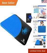 Double Layer Gel Cushion - Comfort for Back Pain, Sciatica, and Tailbone... - $52.50