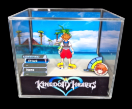Kingdom Hearts - 3D Cube Handmade Diorama - Video Games - Shadowbox - £54.67 GBP