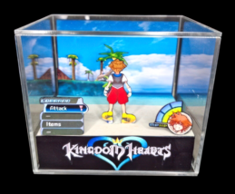 Kingdom Hearts - 3D Cube Handmade Diorama - Video Games - Shadowbox - $69.19