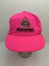 Vintage Schwinn Hat Neon Quality Logo Cycling Fitness Embroidered Snapba... - $64.30