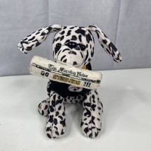 Forever Collectibles NFL Pittsburgh Steelers Plush Dalmatian Dog &amp; Newsp... - £20.74 GBP