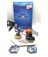 Disney&#39;s Infinity 2.0 Starter Pack WiiU - Game, Figures, Discs Merida, S... - $19.00