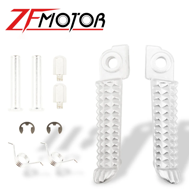 Motorcycle Front Rear Footrests Foot pegs   FZR600 YZF600 YZF-R6 R6 YZF-R1 R1 MT - £108.95 GBP