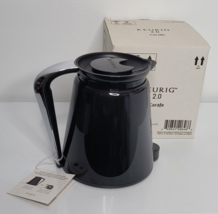 Keurig 2.0 Replacement Black and Chrome Thermal Coffee Pot Carafe and Lid - £10.17 GBP