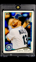 2014 Topps #9 Dustin Ackley Seattle Mariners Baseball Card - £0.92 GBP