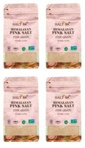 Lot 4 x SALT84 Himalayan Pink Salt Fine Grain Vegan Kosher Halal 1 LB/Ba... - £21.95 GBP