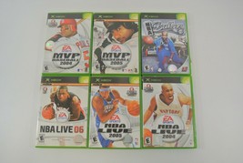 Xbox One Lot of 6 Video Games MVP Baseball 2004 NBA Ballers NBA Live &#39;06 &#39;05 &#39;04 - £22.80 GBP