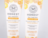 Honest Co Face Body Lotion Perfectly Gentile 8.5 Oz Sweet Orange Vanilla... - $21.28