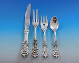 Francis I Reed &amp; Barton Sterling Silver Flatware Service For 8 Set 32 Pi... - £1,667.01 GBP
