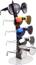 Eyeglass Sunglasses Storage Display Rack Holder Organizer Case for 5 Gla... - £11.85 GBP
