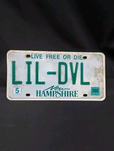 RARE Old &quot;LIL-DVL&quot; LITTLE DEVIL New Hampshire Vanity License Plate Obsol... - $37.15