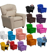Kids Childs Movie TV Recliner Home Theater Chair Modern Cup Holder 16 Co... - $219.96