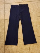 Betabrand Women Size Large Petite Navy Blue Workout Pants - $14.84