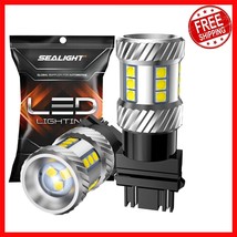 Durable 3157 LED Brake Light Bulb - 6000K, Easy Non-Polarity Install (2PCS) - $764.95 MXN