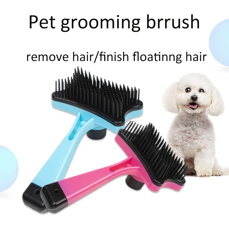 House Home Dog Cleaning Supplies Pet Hair Removal Brush Dog Hair Comb Fading MAa - £19.64 GBP