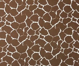 Lacefield Designs Safari Bark Brown Giraffe Animal Print Fabric By The Yard 54&quot;W - £9.95 GBP