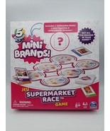Mini Brands Supermarket Race Game Family Fun Spinmaster New Sealed Ships... - $9.79