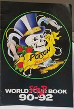 Poison - Vintage Flesh &amp; Blood Tour 90-92 Concert Program Book - Vg Condition - £14.95 GBP