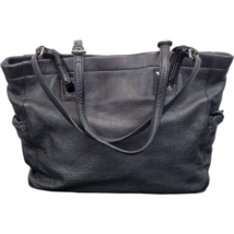 Calvin Klein Handbag Womens Black Pebbled Leather Adjustable Strap Doubl... - $15.83