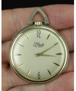 VINTAGE pendant watch ladies El Prado by Mepa hand wind gold tone Basis ... - $44.99