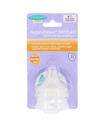 NaturalWave Nipples Slow Flow 2 Slow Flow Nipples - £7.86 GBP