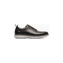 Stacy Adams Sync Plain Toe Elastic Lace Up Sneaker Shoes Leather Black 25662-001 image 2